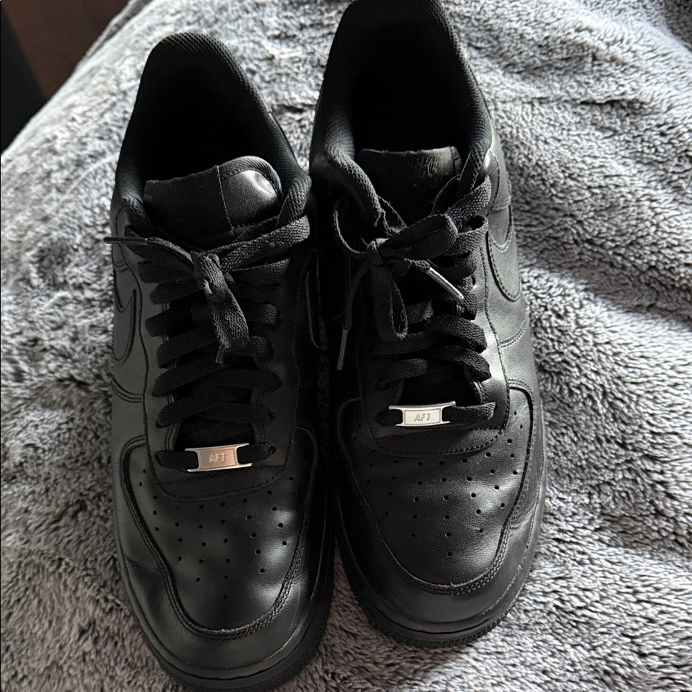 Nike Air Force 1 Women's Black Athletic Shoes